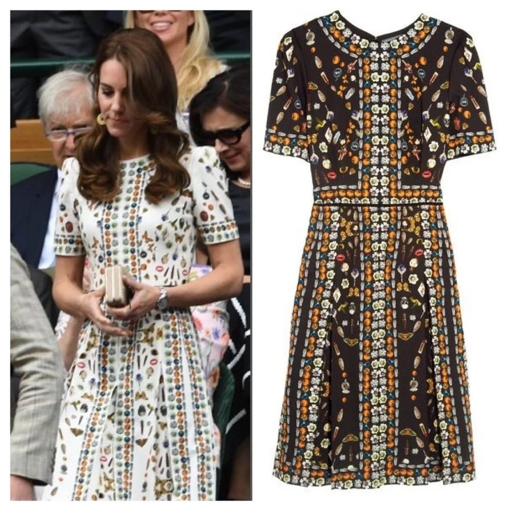 Alexander McQueen Obsession Talisman Print Dress - Picture 1 of 16